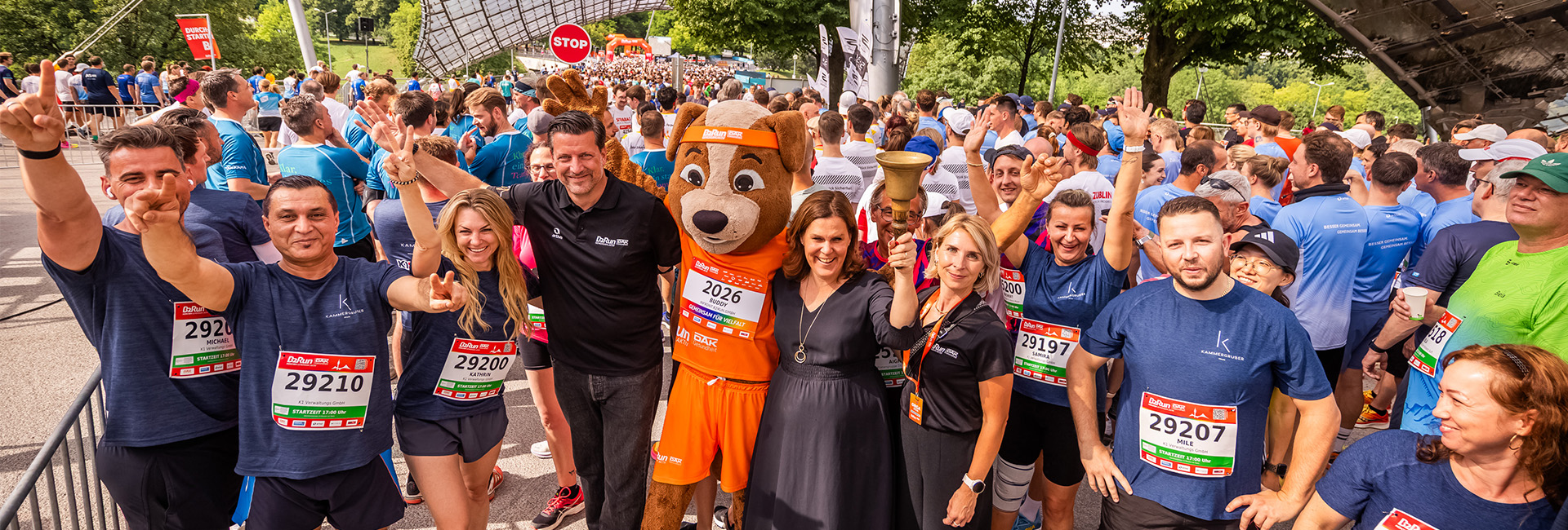 B2Run München im Olympiapark