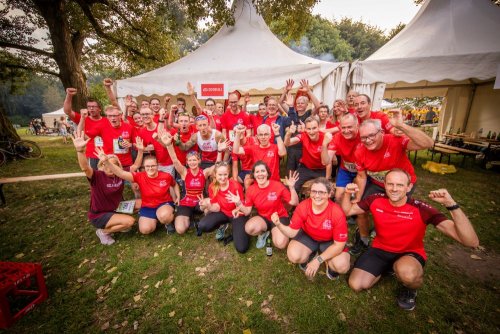 Teamzelte RUN5 Hamburg 2026 - Tag 1